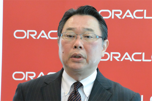 日本オラクル 取締役 代表執行役社長 兼 CEO 杉原博茂氏