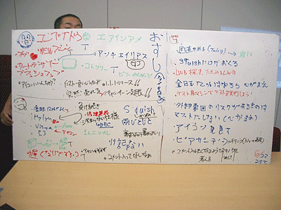図1 KPTを使ったふりかえりの結果