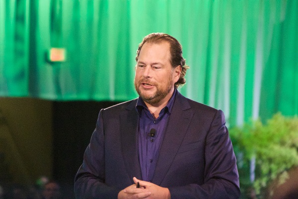 Salesforce.comのCEO マーク・ベニオフ氏