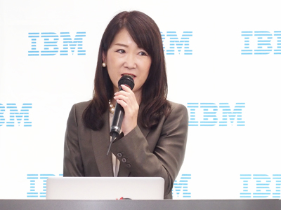 日本IBM 執行役員 セキュリティ事業本部長 志済聡子氏