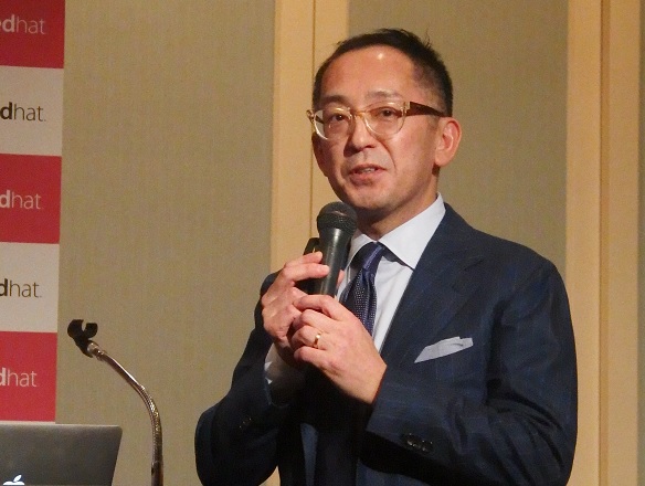 レッドハット株式会社 代表取締役社長 望月弘一氏