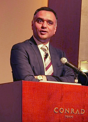 米国Nutanixの創立者で代表取締役会長 兼 CEOのディラージ・パンディ氏