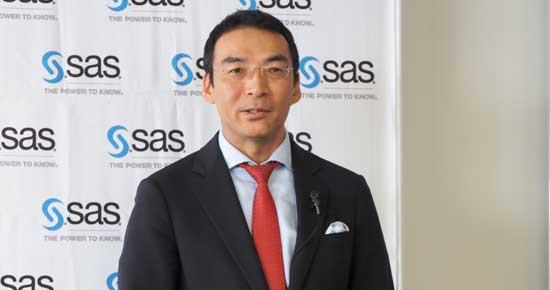 SAS Institute Japan 代表取締役社長 兼 SAS Institute Inc.日本・韓国 地域統括 バイスプレジデント 堀田徹哉氏