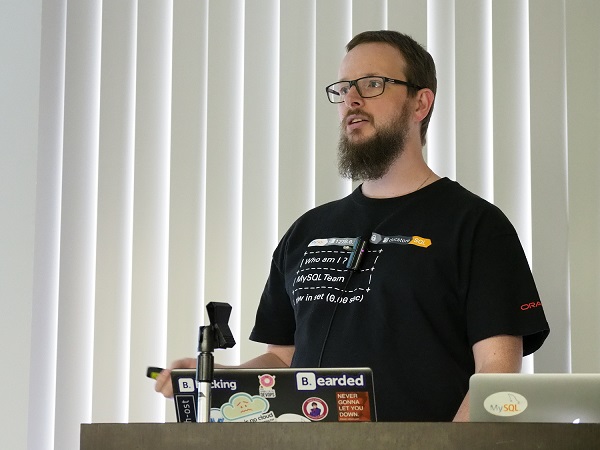 MySQL エバンジェリスト フレデリック・デカン氏