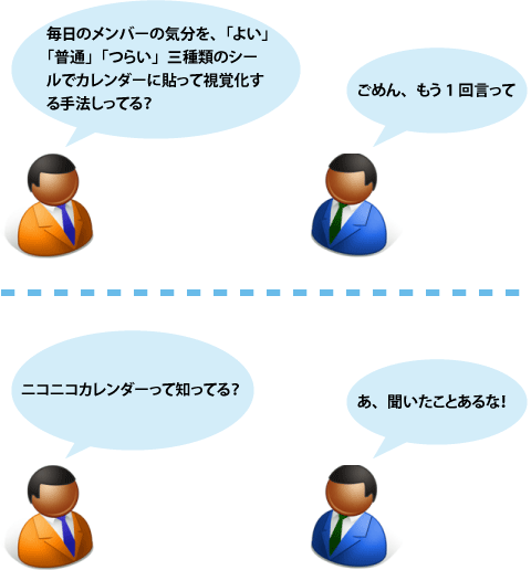 名前があると他の人に伝えやすくなる