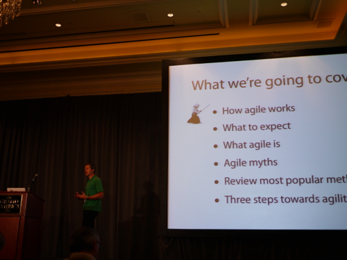 Agile in a Nutshell のアジェンダ