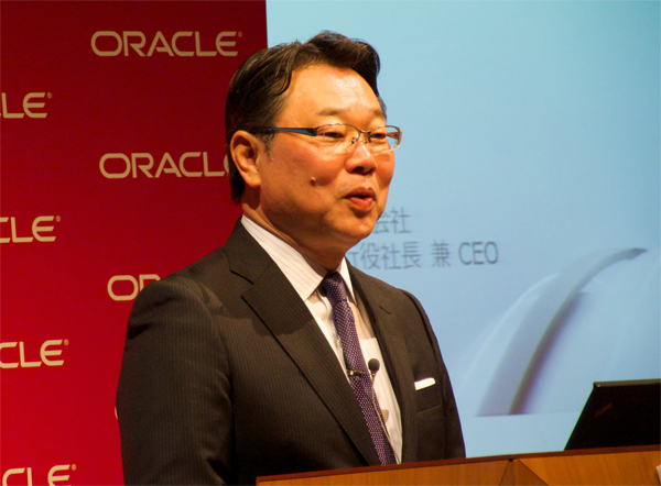 日本オラクル 取締役 代表執行役社長 兼 CEO 杉原博茂氏