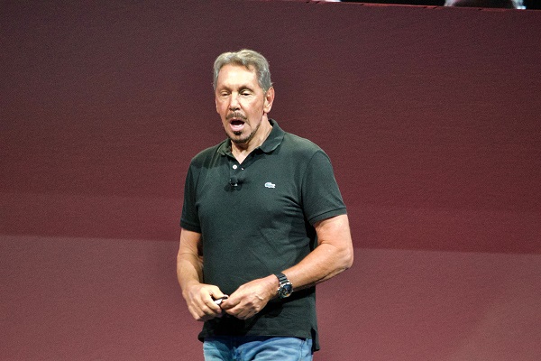 Oracle 会長兼CTO ラリーエリソン氏